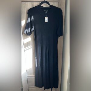 RW&CO. Classic Black Midi Dress